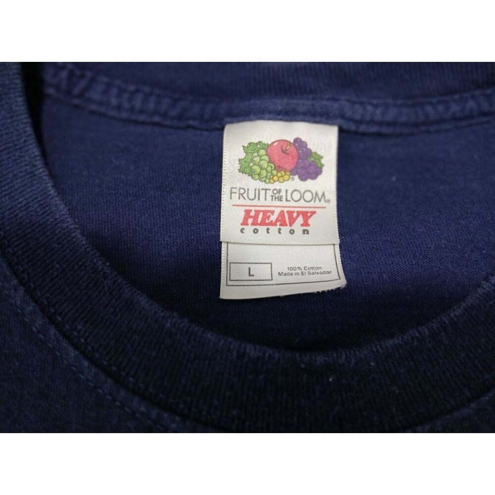 Fruit Of The Loom Original Durty Nellys Ireland Navy Blue T Shirt Size L Tee Pub - Picture 7 of 8